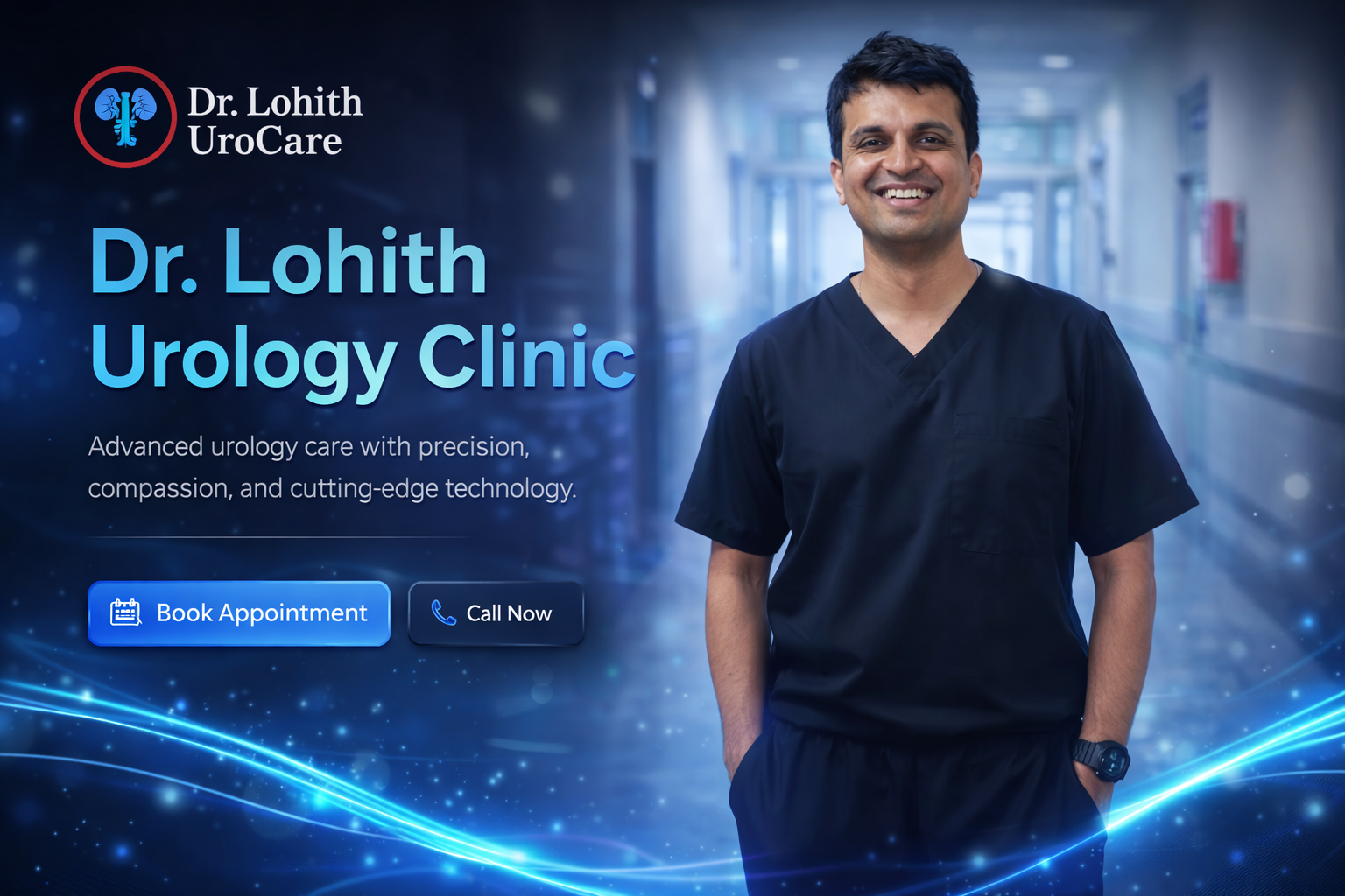 Dr Lohith S, Consultant Urologist in Bangalore